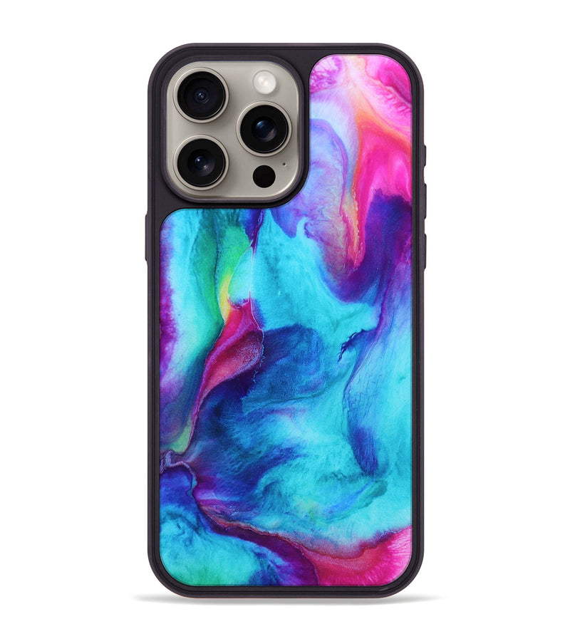 iPhone 15 Pro Max ResinArt Phone Case - Ernestine (Watercolor, 677561)