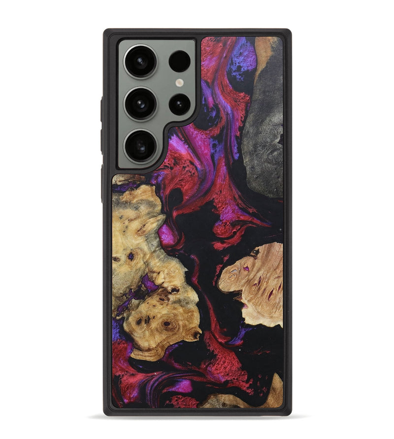 Galaxy S23 Ultra Wood+Resin Phone Case - Jaime (Mosaic, 677589)