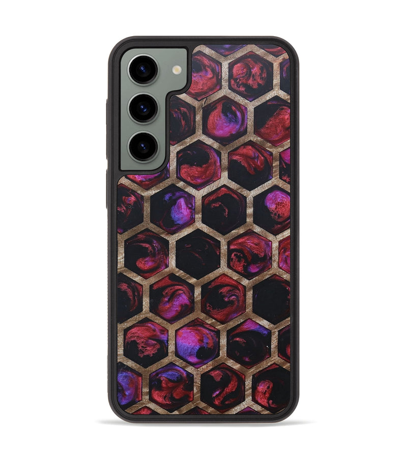 Galaxy S23 Plus Wood+Resin Phone Case - Lorraine (Pattern, 677648)