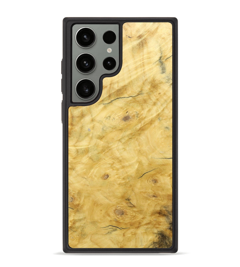 Galaxy S23 Ultra Wood+Resin Phone Case - Laurence (Wood Burl, 677770)