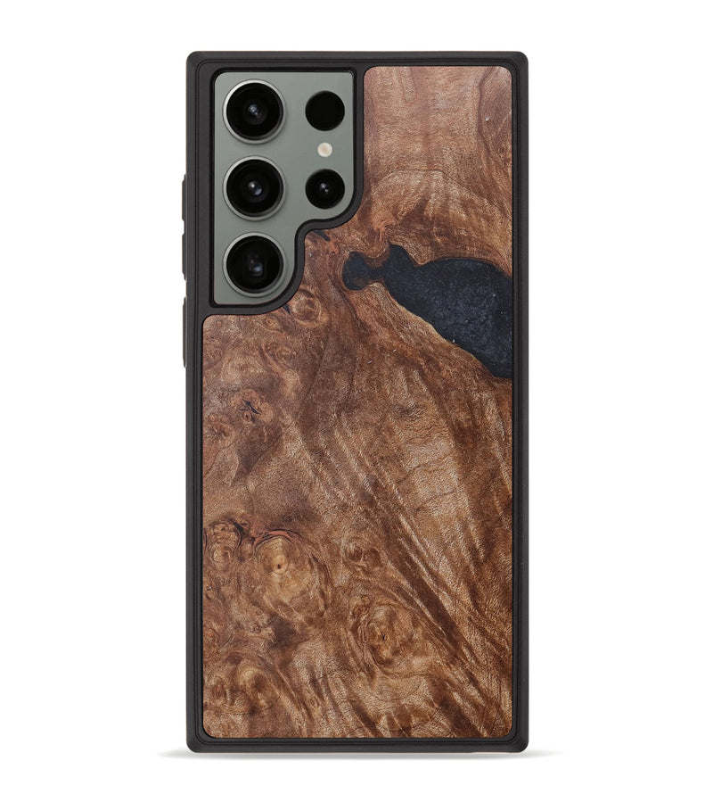 Galaxy S23 Ultra Wood+Resin Phone Case - Marilyn (Wood Burl, 677775)