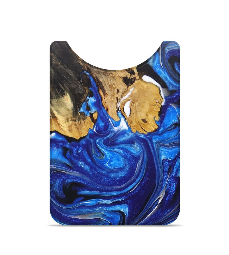 Live Edge Wood+Resin Wallet - Ryker (Blue, 678252)