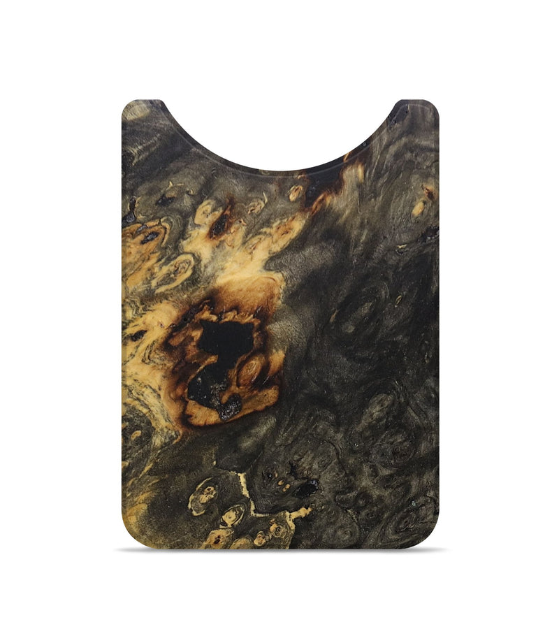Live Edge Wood+Resin Wallet - Helen (Wood Burl, 678270)
