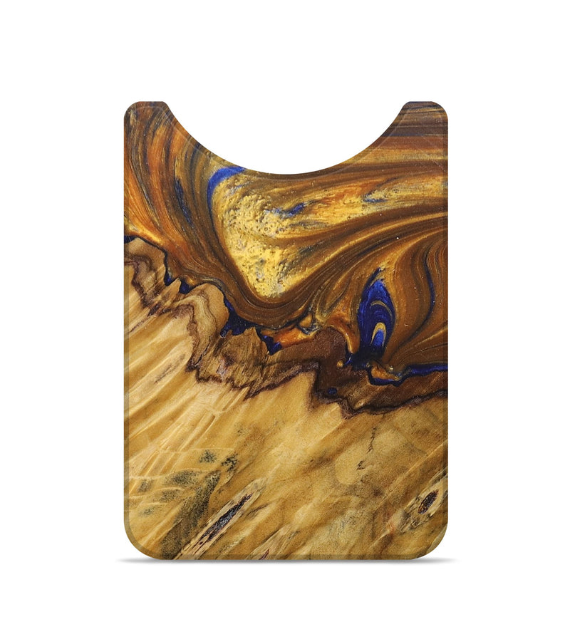 Live Edge Wood+Resin Wallet - Maximus (Red, 678277)