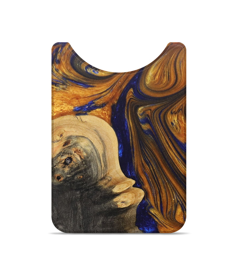 Live Edge Wood+Resin Wallet - Gabriel (Red, 678278)