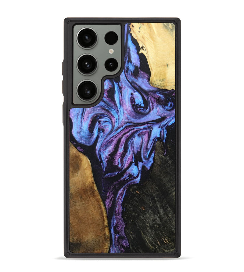 Galaxy S23 Ultra Wood+Resin Phone Case - Connie (Mosaic, 678377)