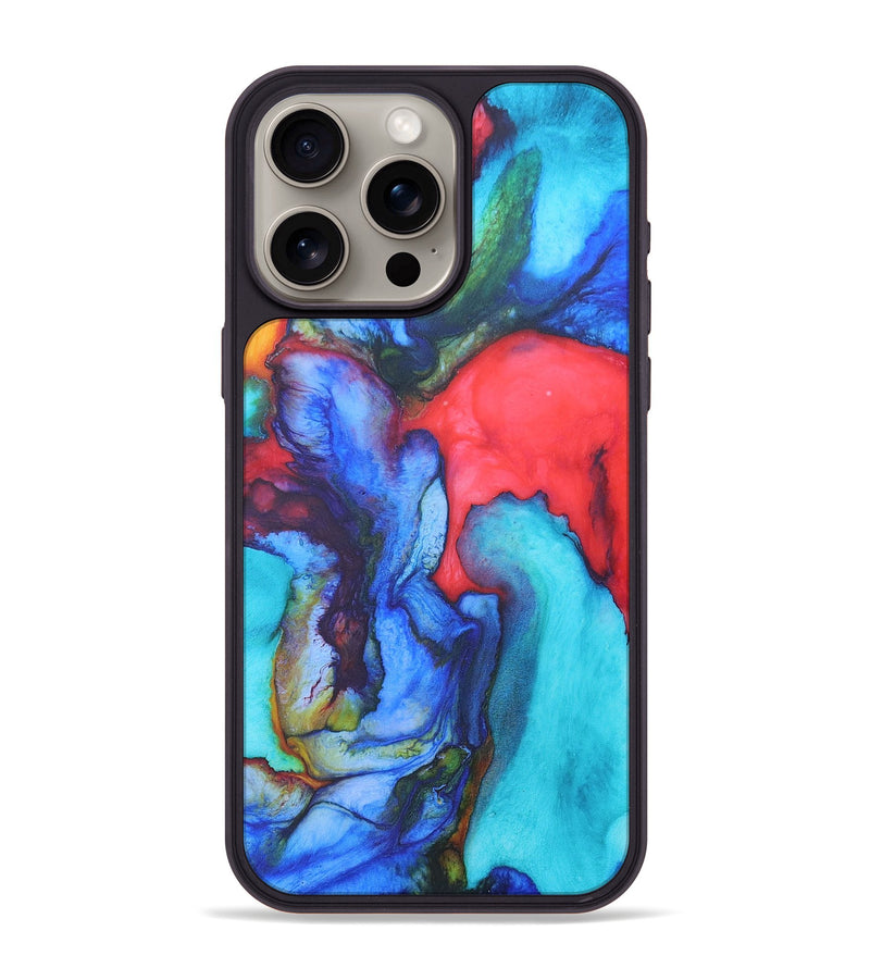 iPhone 15 Pro Max ResinArt Phone Case - Mona (Watercolor, 678457)