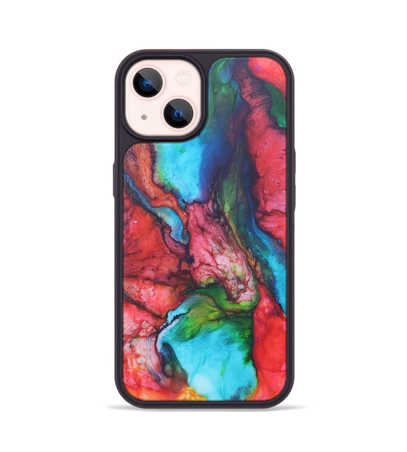 iPhone 14 ResinArt Phone Case - Valeria (Watercolor, 678458)