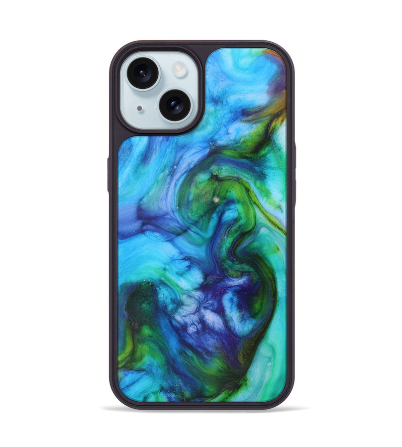 iPhone 15 ResinArt Phone Case - Gail (Watercolor, 678464)