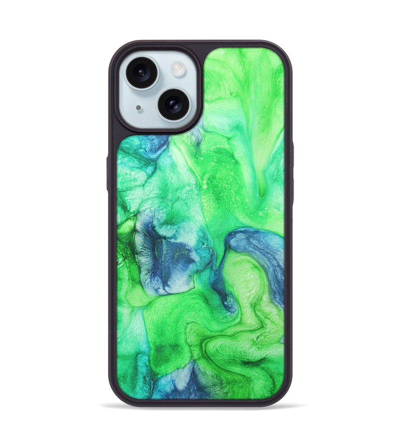 iPhone 15 ResinArt Phone Case - Bethany (Watercolor, 678528)