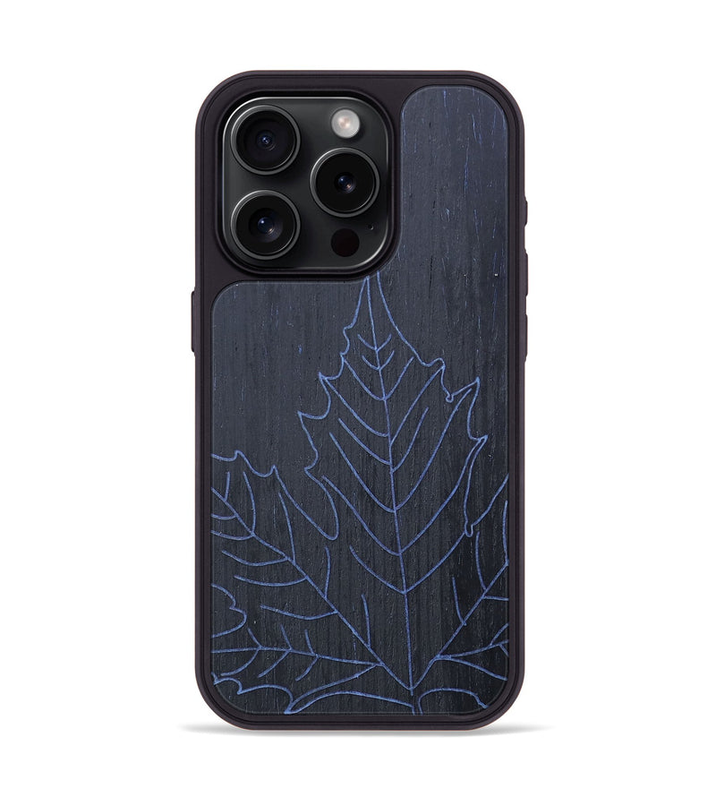 iPhone 15 Pro Wood+Resin Phone Case - Alisa (Pattern, 678549)