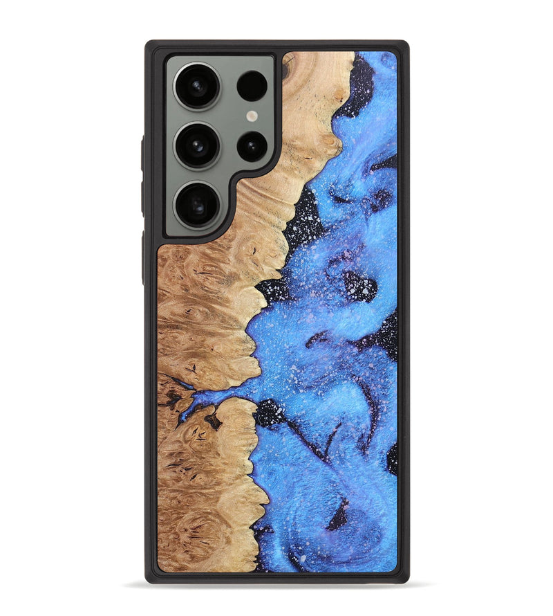 Galaxy S23 Ultra Wood+Resin Phone Case - Ted (Cosmos, 678618)