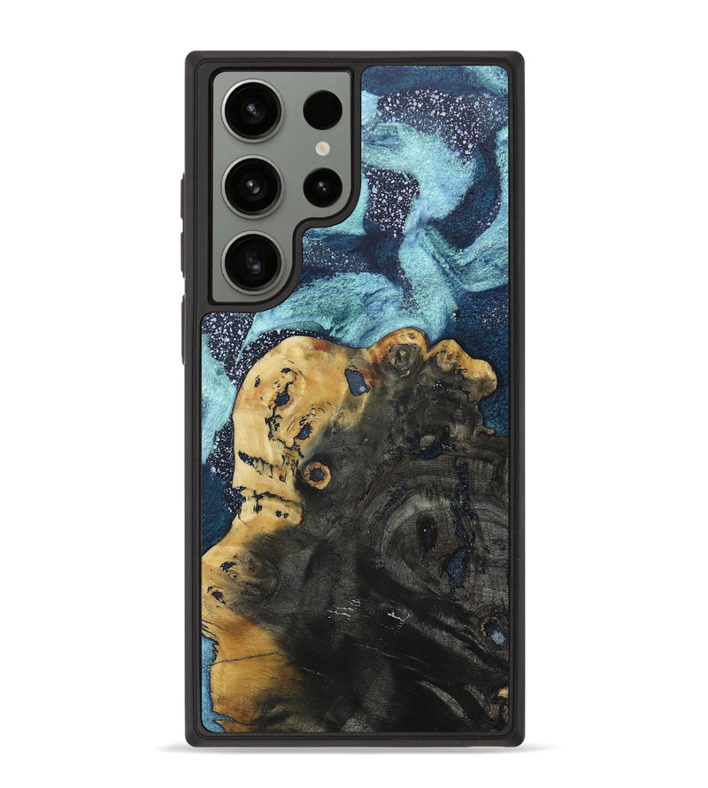Galaxy S23 Ultra Wood+Resin Phone Case - Willie (Cosmos, 678621)