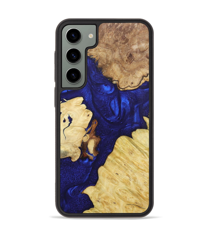 Galaxy S23 Plus Wood+Resin Phone Case - Leonard (Mosaic, 678639)
