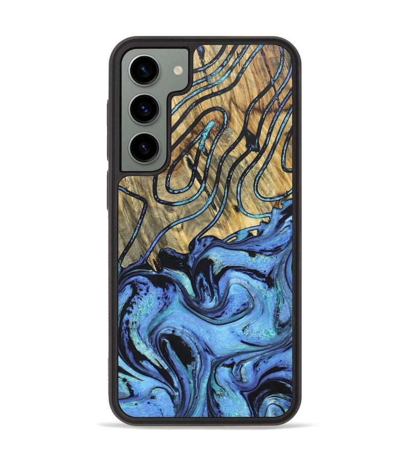 Galaxy S23 Plus Wood+Resin Phone Case - Darryl (Pattern, 678689)