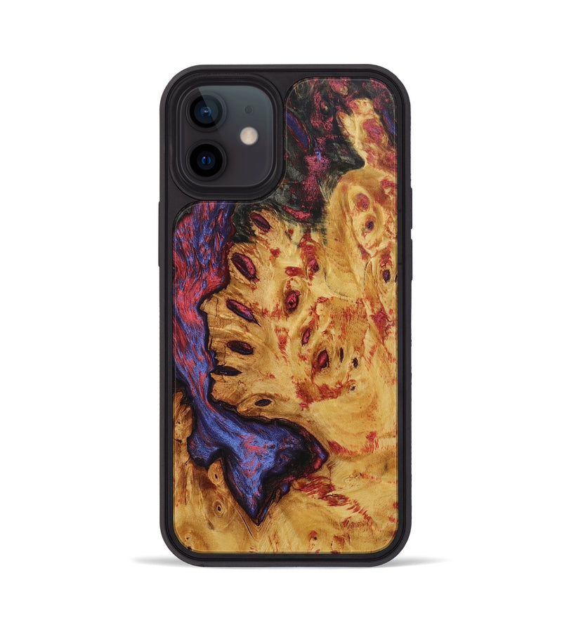iPhone 12 Wood+Resin Phone Case - Juanita (Wood Burl, 678696)