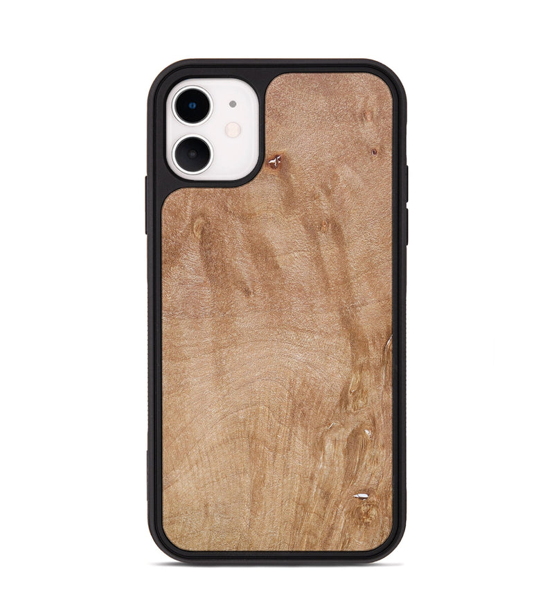iPhone 11 Wood+Resin Phone Case - Jase (Wood Burl, 678698)