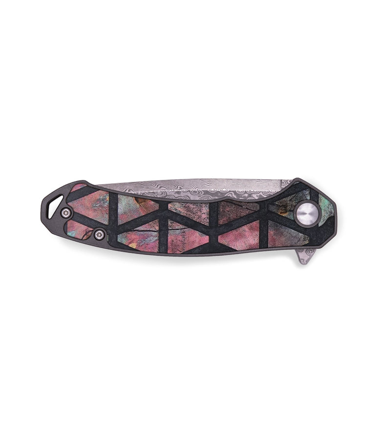 EDC Wood+Resin Pocket Knife - Richard (Pattern, 678880)