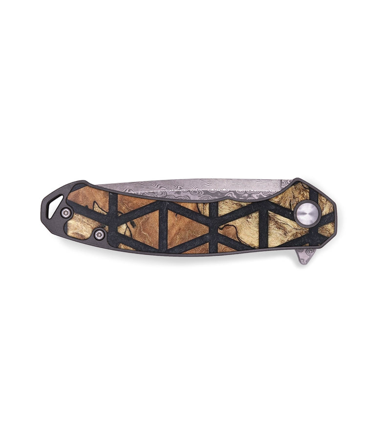 EDC Wood+Resin Pocket Knife - Annika (Pattern, 678883)