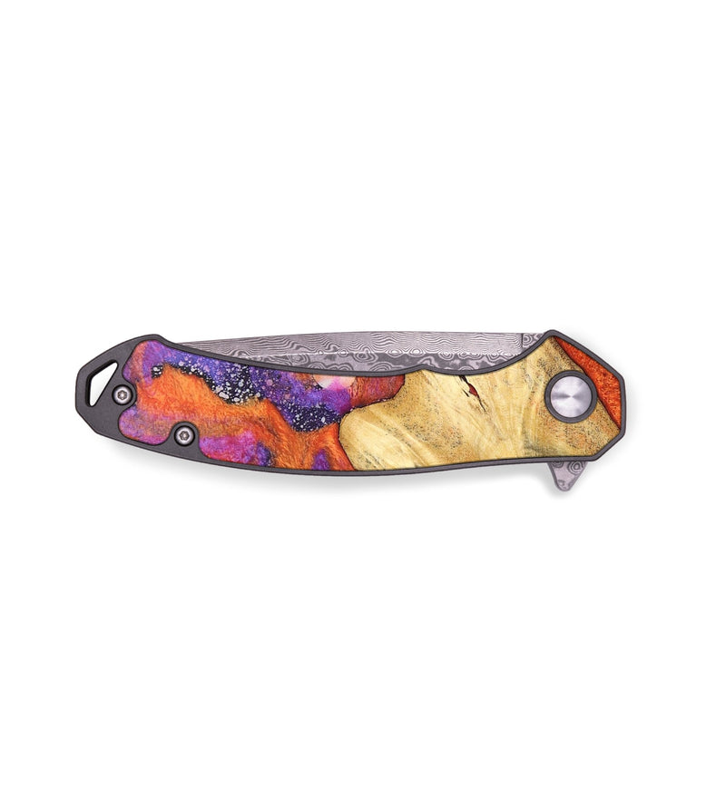 EDC Wood+Resin Pocket Knife - Arielle (Cosmos, 678981)