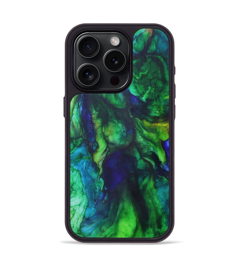 iPhone 15 Pro ResinArt Phone Case - Karter (Watercolor, 679138)