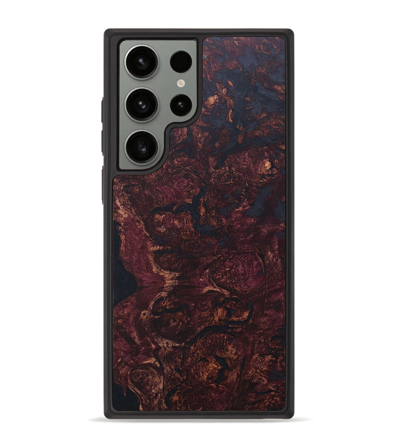 Galaxy S23 Ultra Wood+Resin Phone Case - Betty (Wood Burl, 679167)