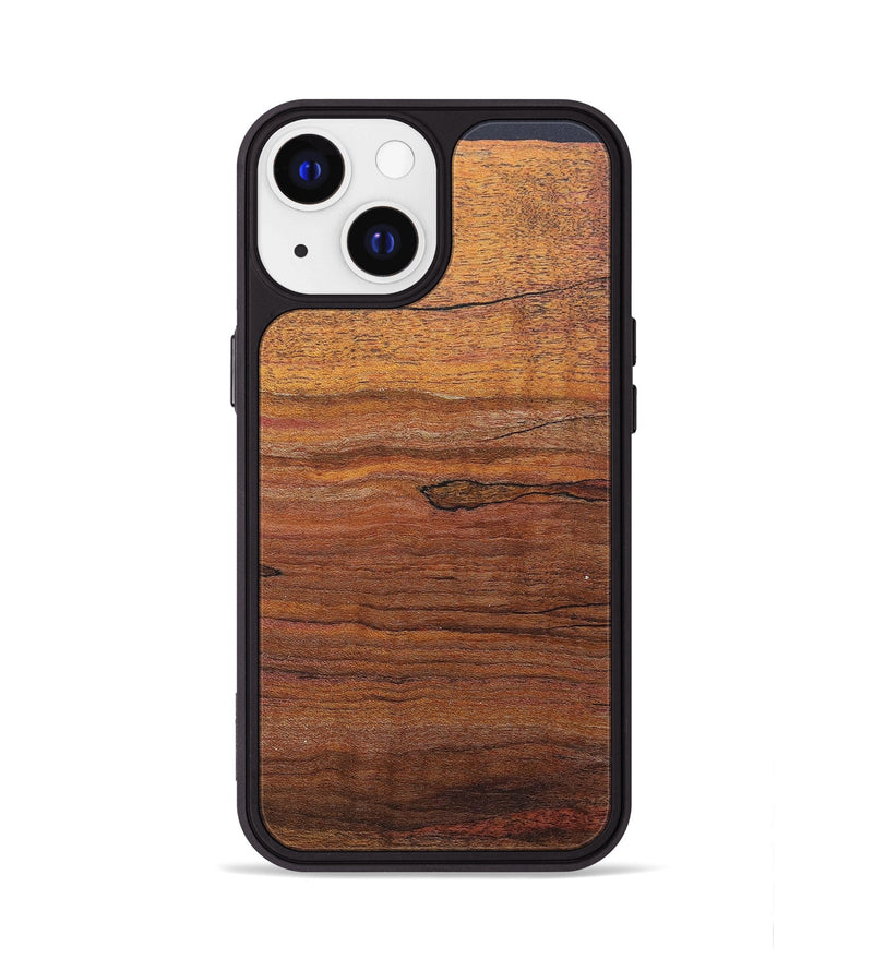 iPhone 13 Wood+Resin Phone Case - Kaylie (Wood Burl, 679179)