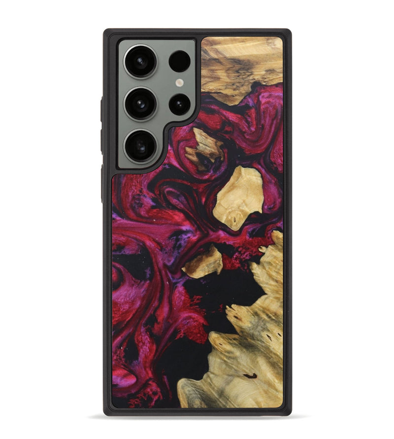 Galaxy S23 Ultra Wood+Resin Phone Case - Ronan (Mosaic, 679421)