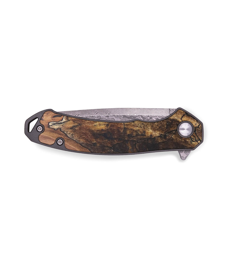 EDC Wood+Resin Pocket Knife - Brittney (Wood Burl, 679590)