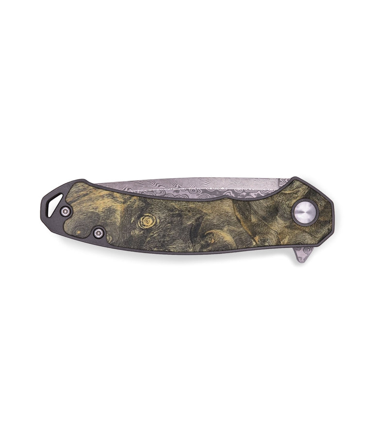 EDC Wood+Resin Pocket Knife - Delilah (Wood Burl, 679592)