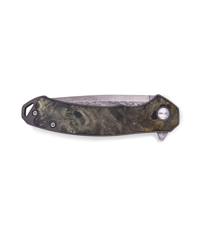 EDC Wood+Resin Pocket Knife - Kyle (Wood Burl, 679593)