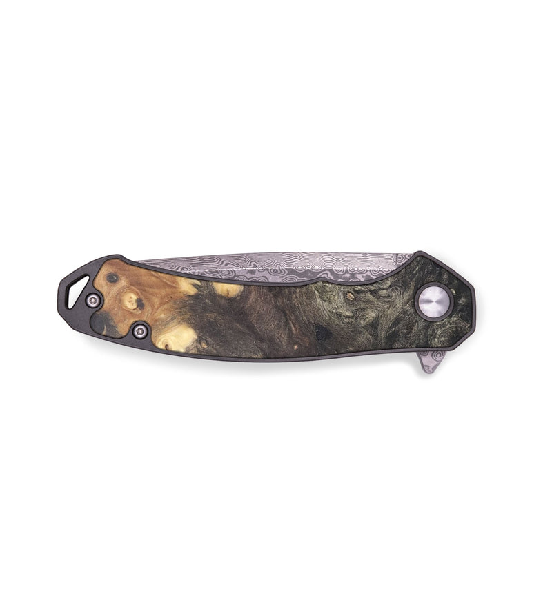 EDC Wood+Resin Pocket Knife - Max (Wood Burl, 679596)
