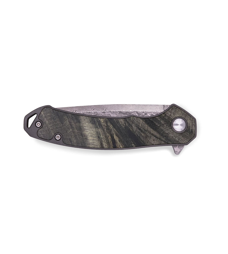 EDC Wood+Resin Pocket Knife - Cecelia (Wood Burl, 679604)