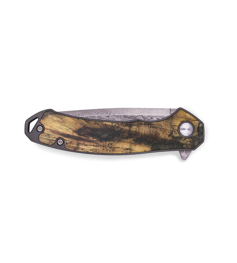 EDC Wood+Resin Pocket Knife - Darren (Wood Burl, 679608)