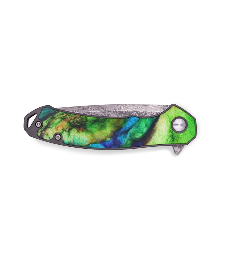 EDC ResinArt Pocket Knife - Benny (Watercolor, 679611)