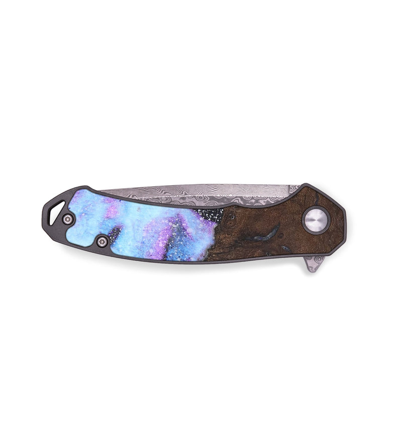 EDC Wood+Resin Pocket Knife - Addyson (Cosmos, 679614)