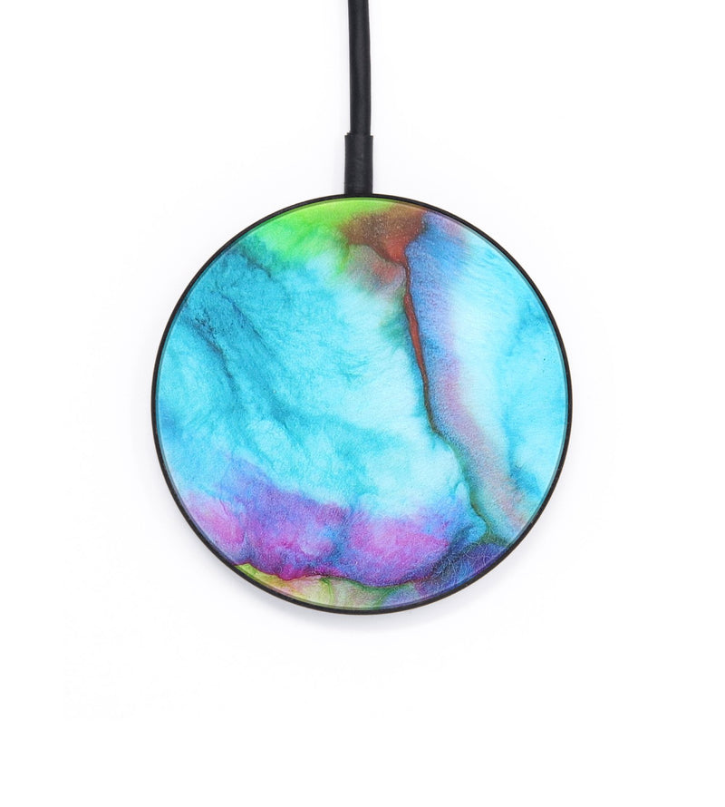 Circle ResinArt Wireless Charger - Riley (Watercolor, 679623)