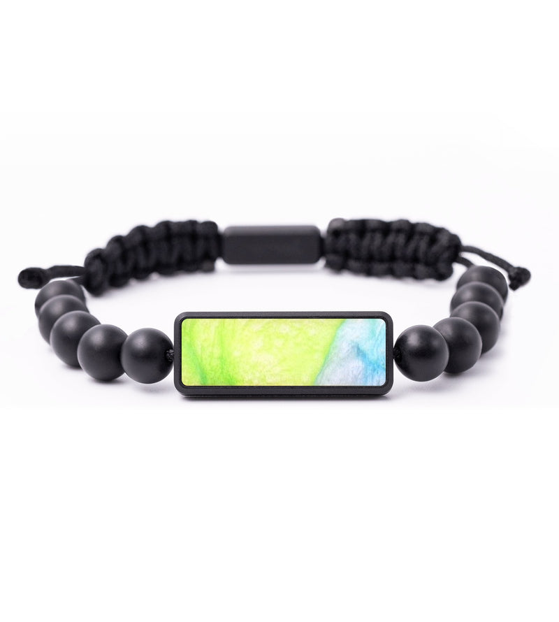 Onyx Bead ResinArt Bracelet - Beckett (Watercolor, 679686)