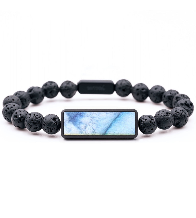 Lava Bead ResinArt Bracelet - Jeffrey (Watercolor, 679692)