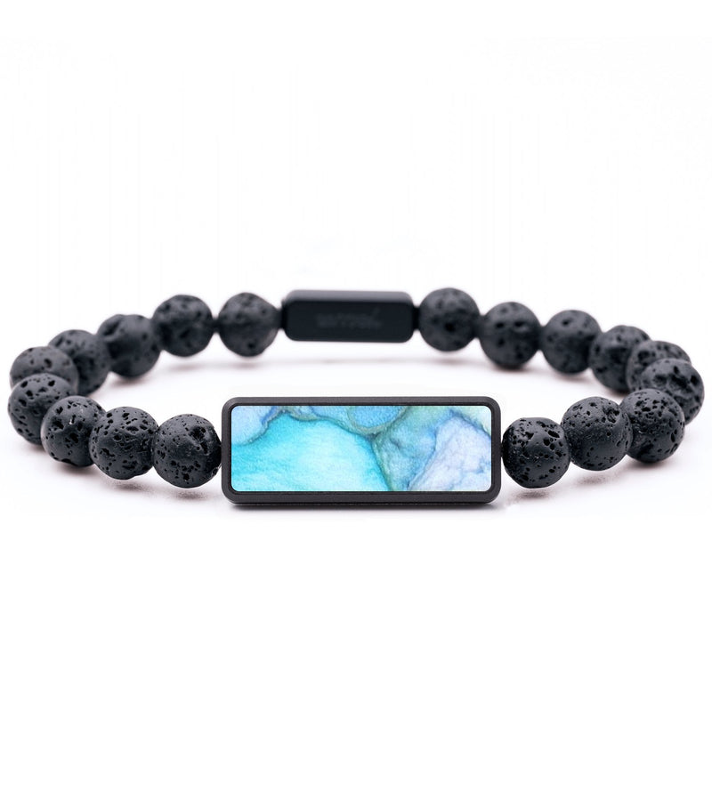 Lava Bead ResinArt Bracelet - Julia (Watercolor, 679694)