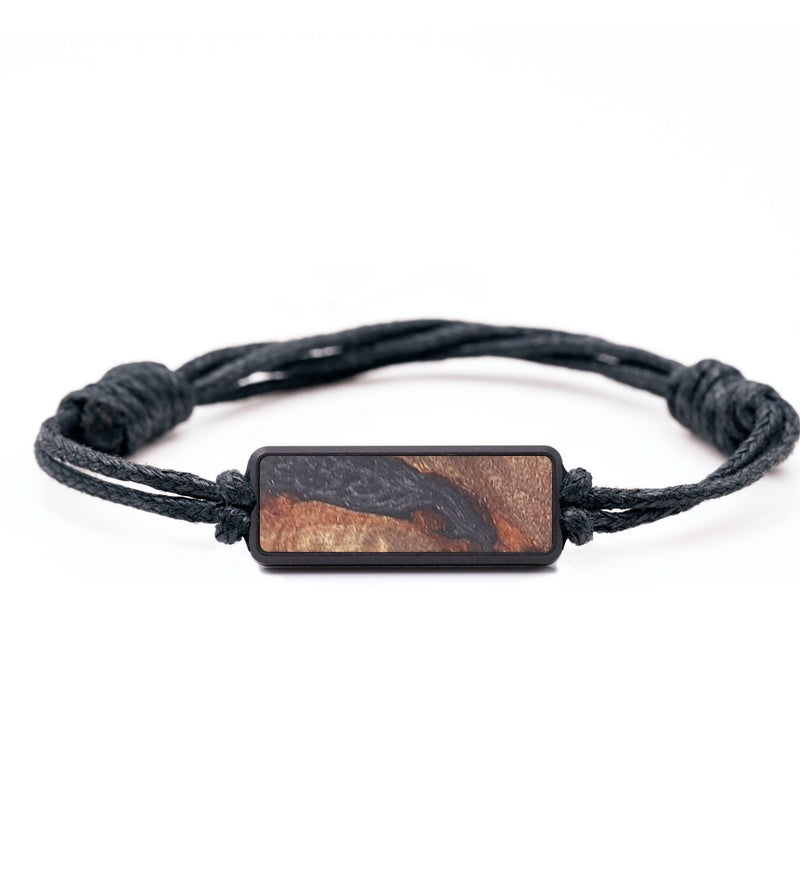 Classic Wood+Resin Bracelet - Diamond (Pure Black, 679702)