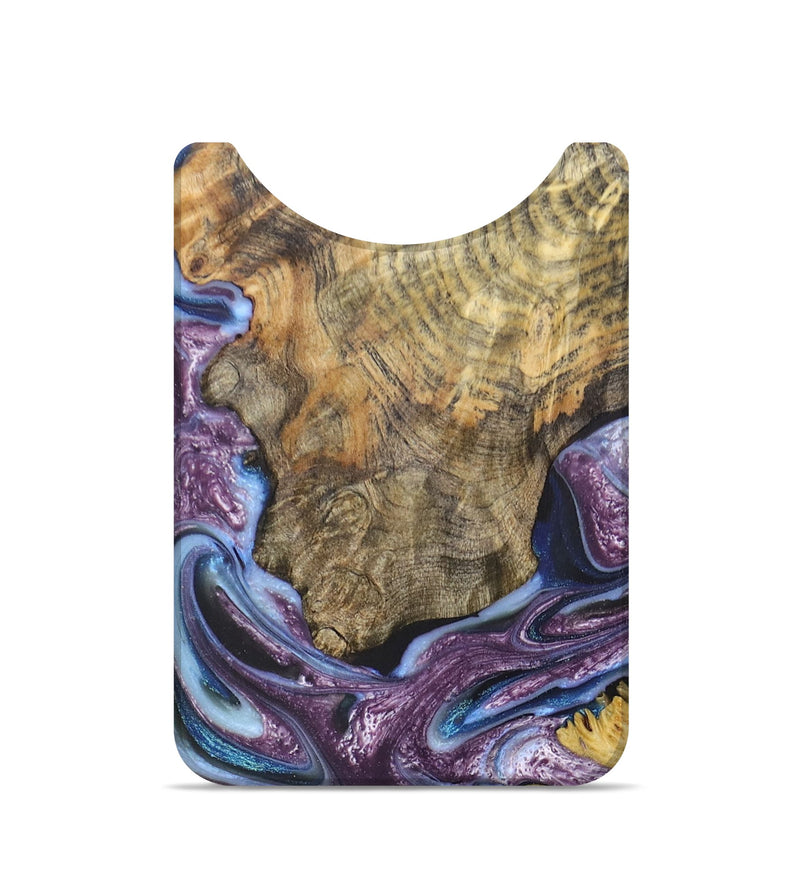 Live Edge Wood+Resin Wallet - Ronda (Purple, 679967)