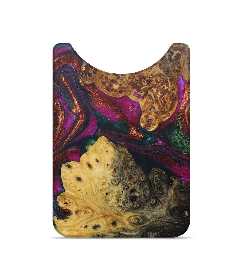 Live Edge Wood+Resin Wallet - Meredith (Purple, 679976)
