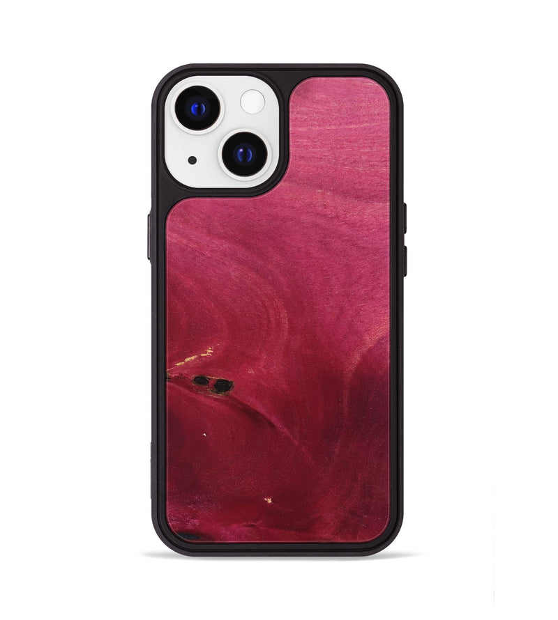 iPhone 13 Wood+Resin Phone Case - Zoe (Wood Burl, 680234)