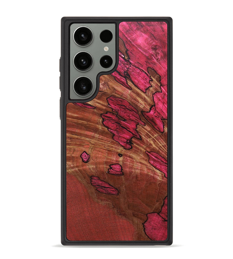Galaxy S23 Ultra Wood+Resin Phone Case - Kendrick (Wood Burl, 680248)
