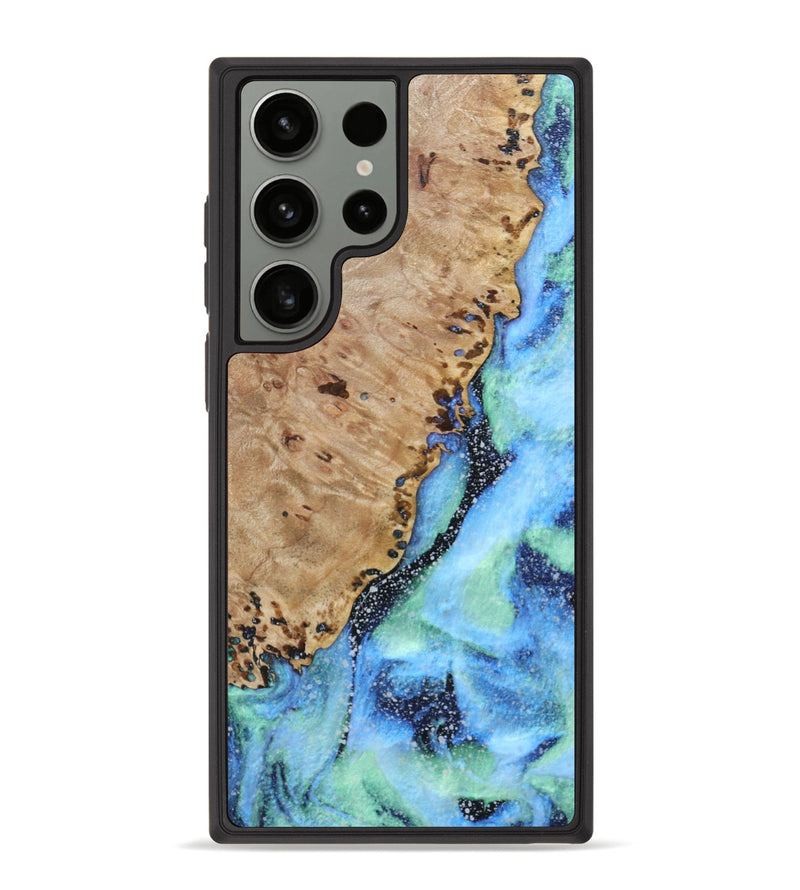 Galaxy S23 Ultra Wood+Resin Phone Case - Amelia (Cosmos, 680497)