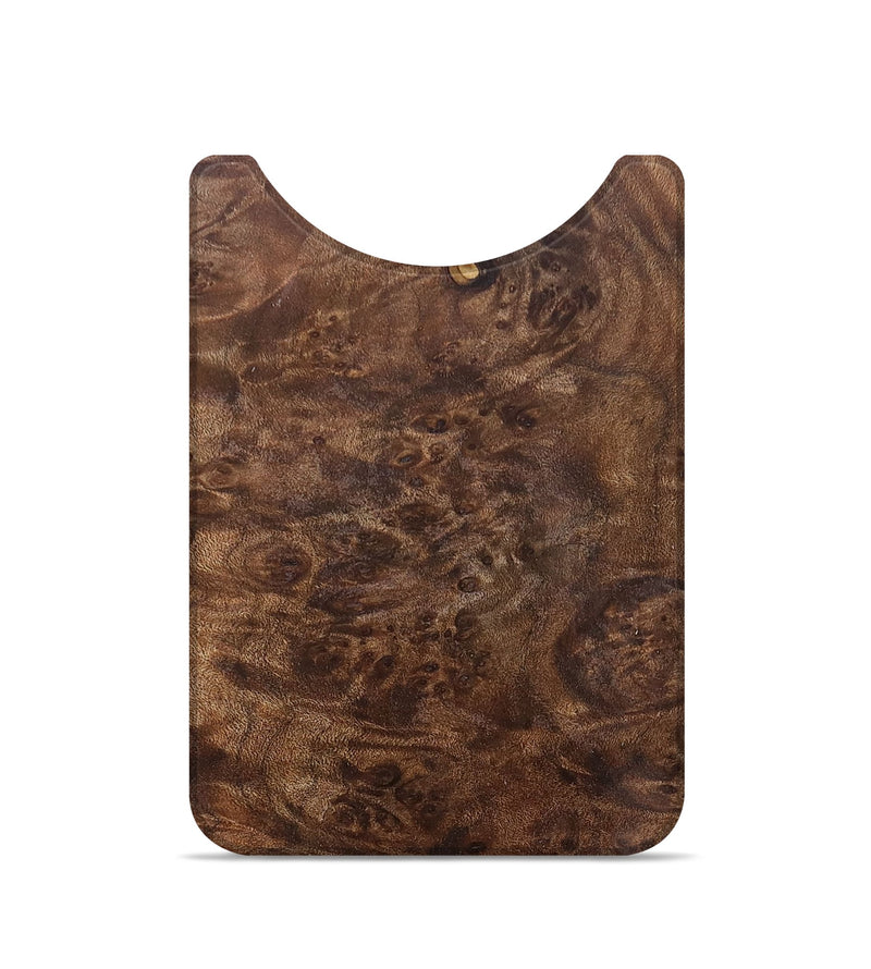 Live Edge Wood+Resin Wallet - Amanda (Wood Burl, 680879)