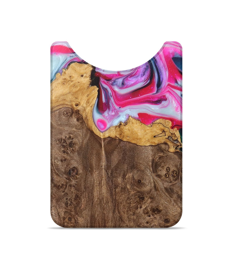Live Edge Wood+Resin Wallet - Nico (Purple, 680963)