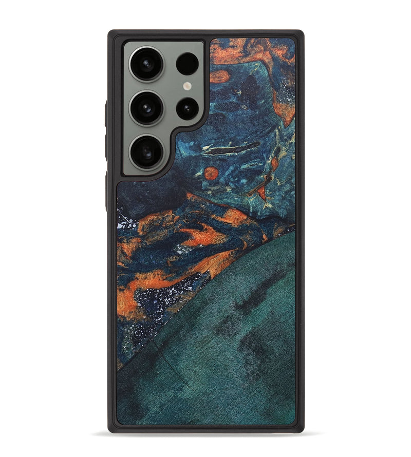 Galaxy S23 Ultra Wood+Resin Phone Case - Renee (Cosmos, 681003)