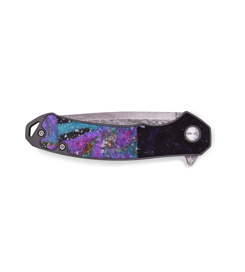 EDC Wood+Resin Pocket Knife - Josue (Cosmos, 681312)